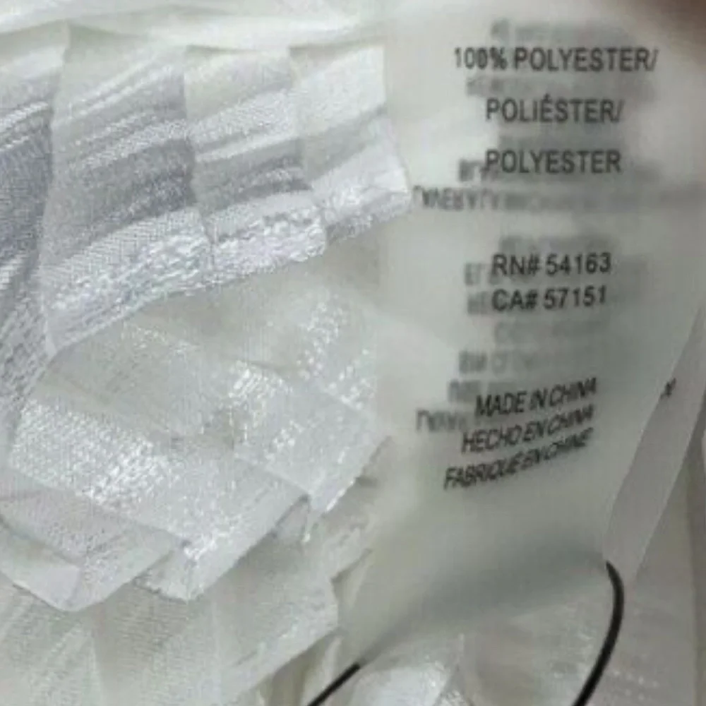 Calvin Klein accordion pleating